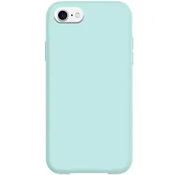 Чохол Silicone Case Full Protective (AA) NO LOGO для Apple iPhone 6/6s (4.7) Бірюзовий / Turquoise