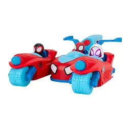 Ігровий набір 3 в 1 Deluxe Feature Vehicle Спліт команда Спайді Spidey Team Split Racer Spidey det0018497 - мініатюра 4