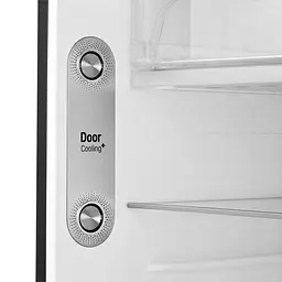 Холодильник із верхньою морозильною камерою LG GC-H502HBHZ чорний (GC-H502HBHZ) - мініатюра 6