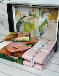 Постільна білизна Sarila Yesil Ранфорс Romeo Home pbe0051236 - мініатюра 2