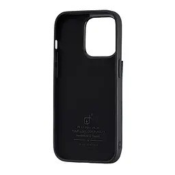Чохол Jinduka Leather Pocket iPhone 14 Pro Black - мініатюра 3