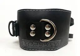Манжета EasyFit F8 чорна для тяги на тренажері (шкіра) - мініатюра 2