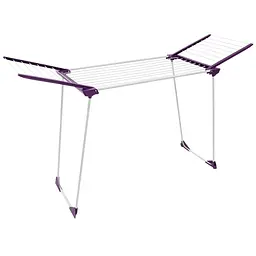 Сушарка для білизни підлогова Casa Si Winner 18m White/Purple (CS92269), Білий