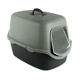 Stefanplast Cathy Green Line - ЕКО-туалет закритий для котів 56х40х40 см