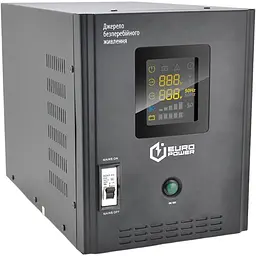 ДБЖ з правильною синусоїдою Europower PSW-EP6000TW48 (4200 Вт) 20А, підлоговий, під зовнішню АКБ 48В, Q1