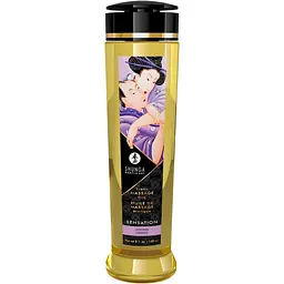 Масажна олія Shunga Sensation лаванда, 240 мл