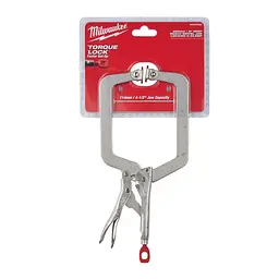Затискач-струбцина тип С Torque Lock MILWAUKEE, 88х114мм (шарнірні губки), 230мм - мініатюра 2