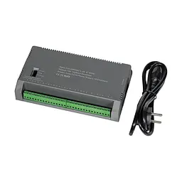 Блок живлення Kraft KRF-1216B (16CH) 200W, 16 каналів навантаження, 12V/1A на 1 канал, з регулятором напруги для компенсації довжини кабелю (43-00146) - мініатюра 10