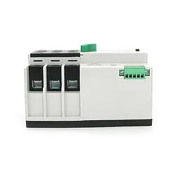 Автомат введення резерву (АВР) триполюсний HDQ3-125E/3P, 400V/125A на DIN-рейку для генераторів - мініатюра 3