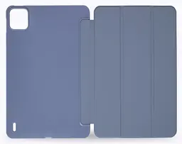 Чохол-книжка DK для Xiaomi Pad 7/7 Pro 11.2" екошкіра/силікон Smart Case lavender grey - мініатюра 3