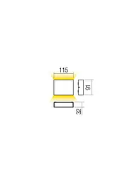 Бра вуличне KAMAL AP LED 4.4W IP54 DG 3000K (5.1.2) Redo 90376 - мініатюра 2