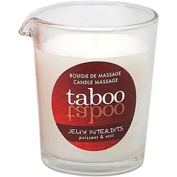 Масажна свічка Ruf Taboo Jeux Interdits дикий лишайник, 60 мл
