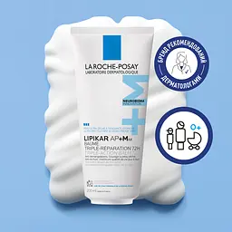 Бальзам для тіла La Roche-Posay Lipikar АР+M ліпідовідновлювальний заспокійливий 200 мл (MB366201) - мініатюра 2