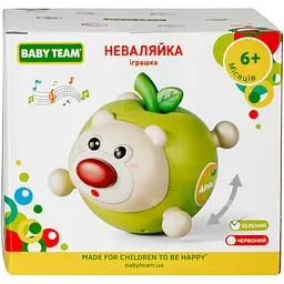 Іграшка Baby Team Неваляйка (8608_зелений) - мініатюра 3