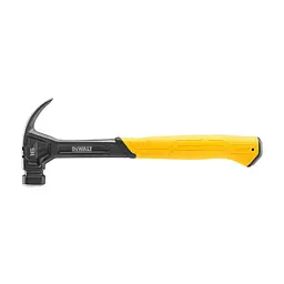 Молоток DeWALT CURVE-CLAW, цельнометаллический, 454 г, с гвоздодером (DWHT51002-0)