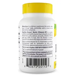 Біотин Healthy Origins Biotin 10000 mcg Ultra Potency 150 вегакапсул для підтримки волосся шкіри та нігтів - мініатюра 3