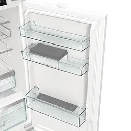 Холодильник Gorenje вбудований з нижн. мороз., 177x69x55см, 2 двері, 252 (76) л, А +, NF +, Зона св-ті, Диспл, Wi-Fi, Білі - мініатюра 7