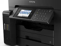 Epson БФП ink color A3 EcoTank L15160 32_32 ppm Fax ADF Duplex USB Ethernet Wi-Fi 4 inks Pigment - мініатюра 4