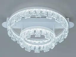 LED-світильник стельовий Diasha MX78205/400+200WH 55W, 2 кільця, 3 кольори світла, 40×50 см - мініатюра 4