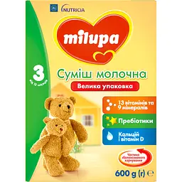 Суха молочна суміш Milupa 3, 600 г