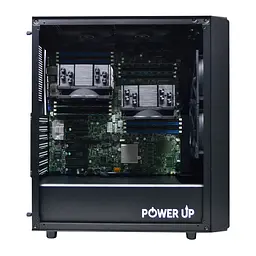 Сервер Tower Power Up #119 Xeon E5 2680 v4/128 GB/SSD 512 Gb x 2 - мініатюра 2