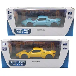 Автомодель TechnoDrive Maserati MC20 синій, жовтий (250950) - мініатюра 5