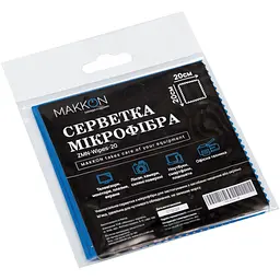 Серветка Makkon мікрофібра 20x20 см (ZMN-Wipes-20) - мініатюра 2