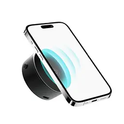 Автотримач XO C155 Magnetic Car Suction Holder Mount 360°Rotation Magnetic Car Phone чорний - мініатюра 3