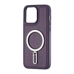 Чохол Jinduka Leather Ringo iPhone 15 Pro Max Purple