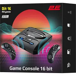 Ігрова консоль 2E 2Е 16bit HDMI (2 бездротових геймпада, 913 ігор) (2E16BHDWS913) - мініатюра 10