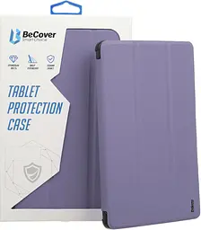 Чохол-книжка BeCover Soft Edge TPU з кріпленням Apple Pencil для Apple iPad Pro 11 M4 2024 Пурпуровий (711716) - мініатюра 4