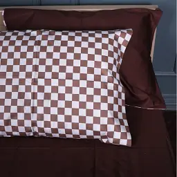 Простирадло MirSon Сатин 22-1369 Classic Checkers 110х160 см (2200010473773) - мініатюра 6