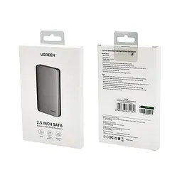 Зовнішня кишеня для накопичувача UGREEN 2.5-Inch SATA External Hard Drive Enclosure (UGR-70498) - мініатюра 2