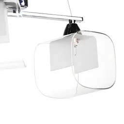Люстра підвісна Brille галогенна для кухні G9 40W CH (BR-01425S/3) - мініатюра 2