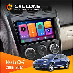 Штатна магнітола Mazda CX-7 2006-2012 Cyclone C9-001 2x32 CPL Cyclone (НФ-00002487)