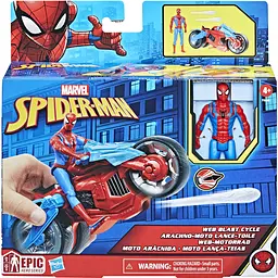 Набір іграшковий Marvel транспорт Людини-Павука з фігуркою серії "Людина-павук (F6899) - мініатюра 6