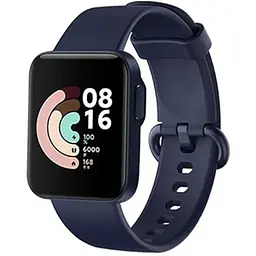 Силіконовий ремінець BeCover для Xiaomi Mi Watch Lite / Redmi Watch 2 / Redmi Watch 2 Lite Deep Blue (706396) - мініатюра 2