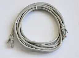 Патч-корд литий, UTP, RJ45, Cat.5e, 3m, сірий