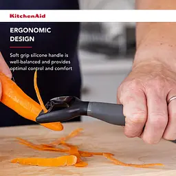 Овочечистка горизонтальна KitchenAid Coreline сіра (KAS145OHCGG) - мініатюра 8