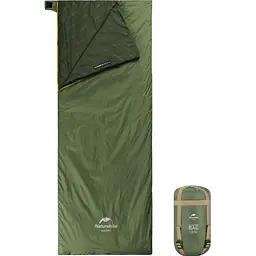 Спальний мішок Naturehike LW180 Mini NH21MSD04 Right Dark Green [697564188435] [146584]
