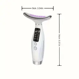 Масажер для обличчя ліфтинг  Neck Beauty 2294  акумуляторний  7 режимів роботи - мініатюра 4