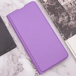 Шкіряний чохол-книжка GETMAN Elegant (PU) для Motorola Moto G32 Бузковий - мініатюра 6