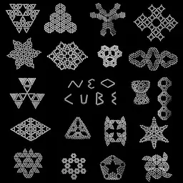Головоломка Нео куб Neo Cube срібло - мініатюра 3