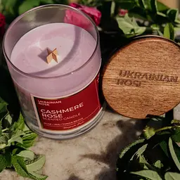 Свічка ароматизована мала Ukrainian Rose 200 мл