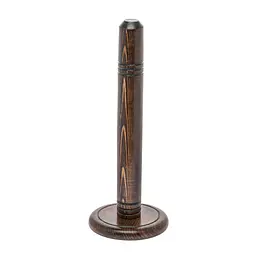 Тримач для паперових рушників дерев'яний темний H 30 cm, Woodly Коричневий 85906 - мініатюра 9