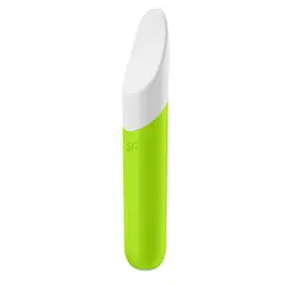 Мінівібратор із гнучким язичком Satisfyer Ultra Power Bullet 7 Green - мініатюра 2