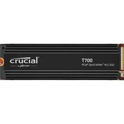 Накопичувач внутрішній - SSD диск Crucial T700 2 TB M.2 2280 з радіатором (CT2000T700SSD5)
