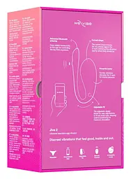 Смарт-віброяйце We-Vibe Jive 2 Electric Pink, пульт ДК, до 4 годин роботи - мініатюра 13