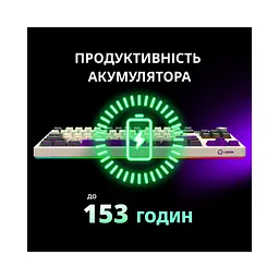 Клавіатура Lorgar KBP70TKLW Wireless TKL Mechanical Pro UA Black/Red (LRG-KBP70TKLW-BK-US) - мініатюра 11