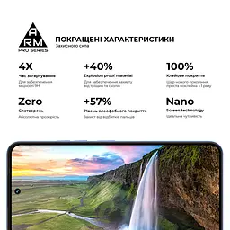 Захисне скло на TECNO Spark Go 2 4G (KM4)/40 4G з олеофобним покриттям, Pro, повне проклеювання, антистатичний і пиловідштовхуючий шар, 9H, самоклеючеся, 2.5D, на весь екран, антистатичний клей, ArmorStandart (ARM87297) - мініатюра 5